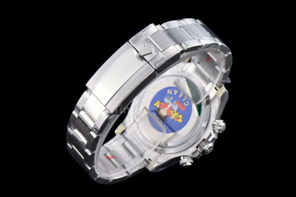 Daytona 126509 40mm Clean SS Black Dial Silver Subdial SS Bracelet DD4131