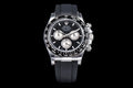 Daytona 126519 40mm SS BPF Black Bezel Grey Dial Black Subdial Black Oysterflex Strap SH4131