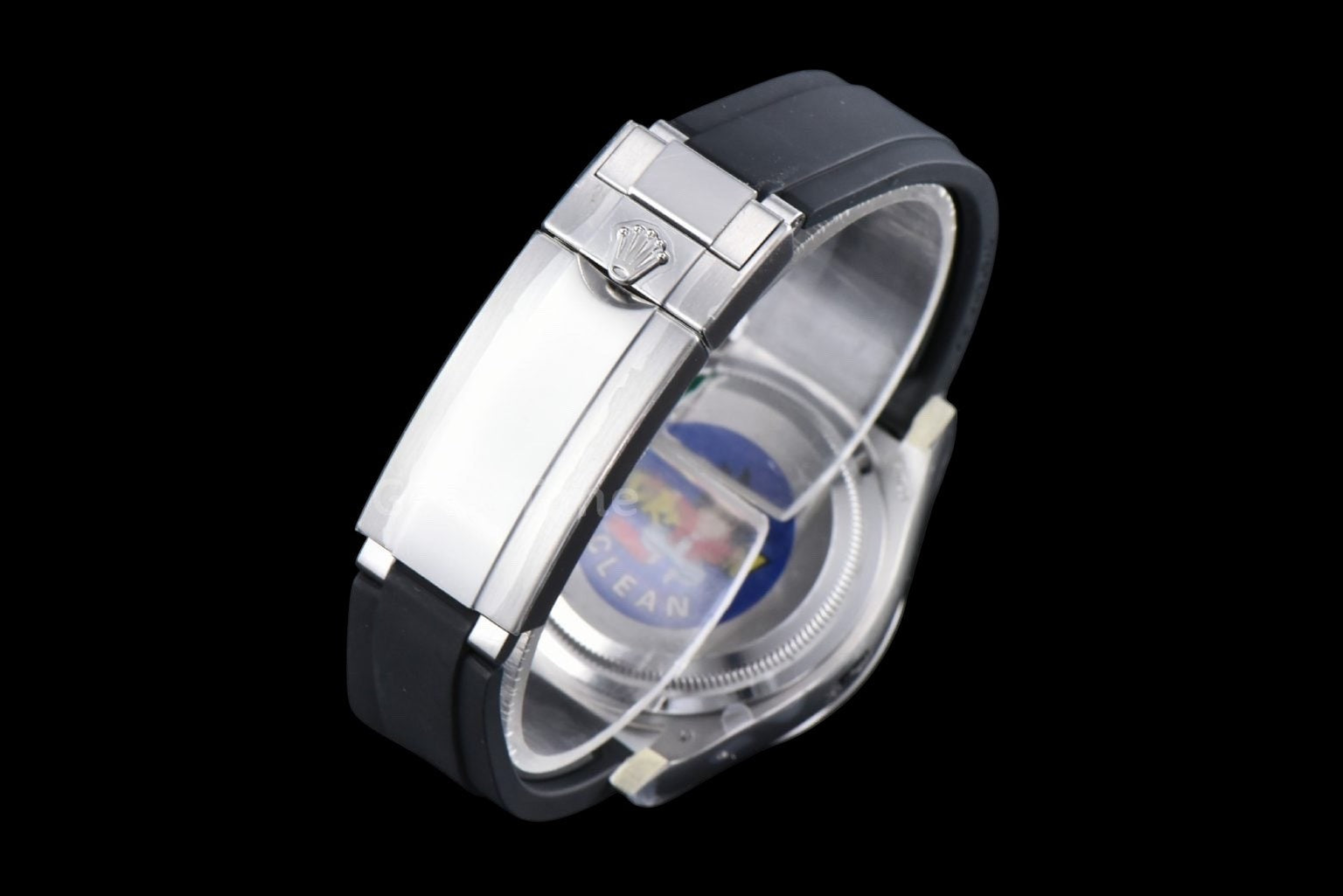 Daytona 126519 40mm SS BPF Black Bezel Grey Dial Black Subdial Black Oysterflex Strap SH4131