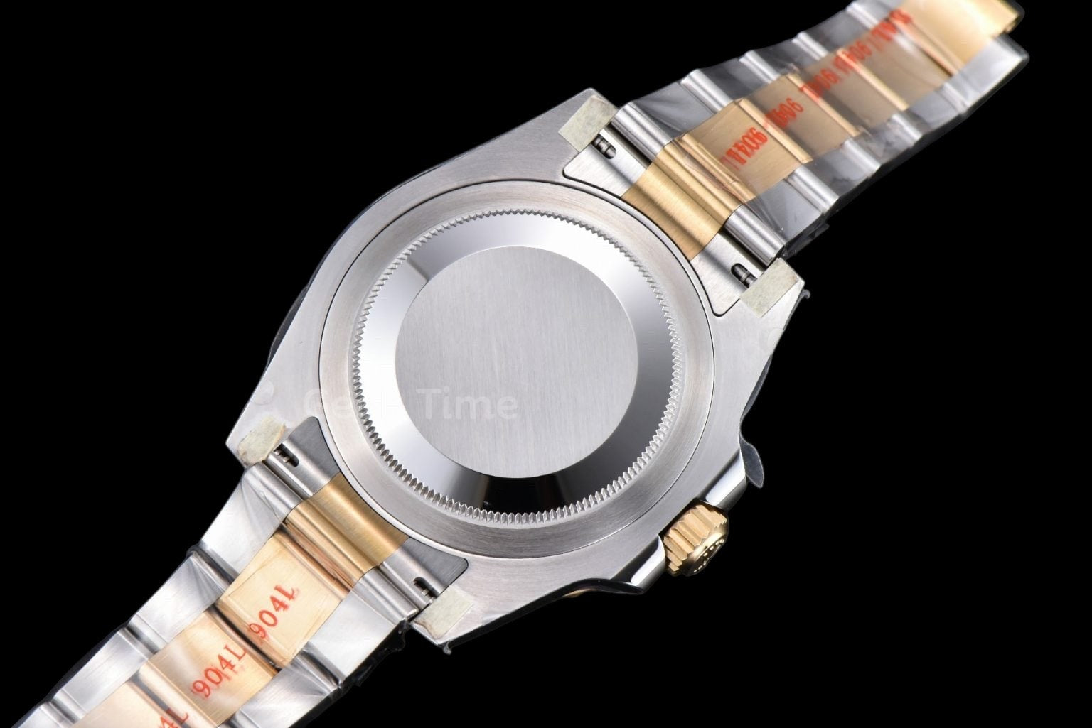 GMT Master II 116713 GRNR 40mm YG/SS Clean Black Bezel Black Dial Osyter Bracelet DD3186