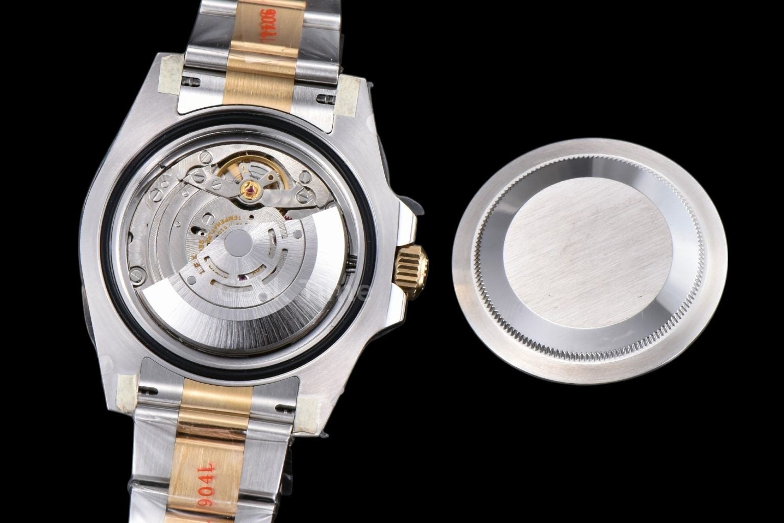 GMT Master II 116713 GRNR 40mm YG/SS Clean Black Bezel Black Dial Osyter Bracelet DD3186