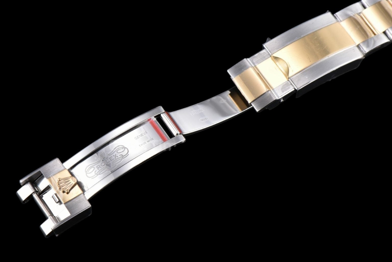 GMT Master II 116713 GRNR 40mm YG/SS Clean Black Bezel Black Dial Osyter Bracelet DD3186