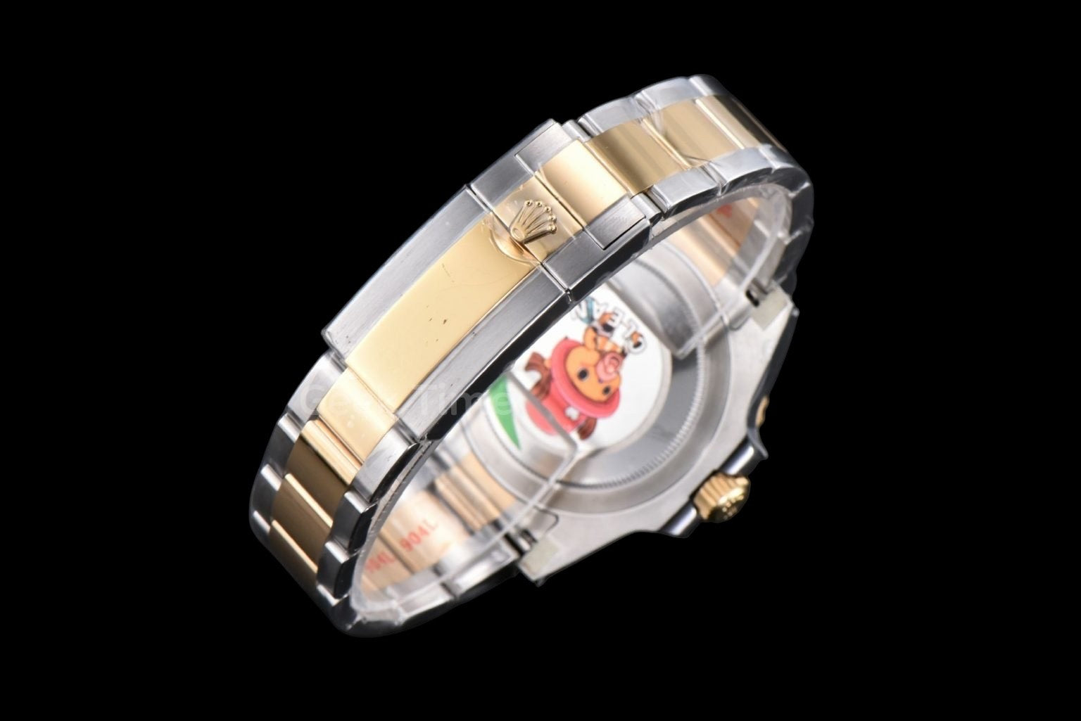 GMT Master II 116713 GRNR 40mm YG/SS Clean Black Bezel Black Dial Osyter Bracelet DD3186