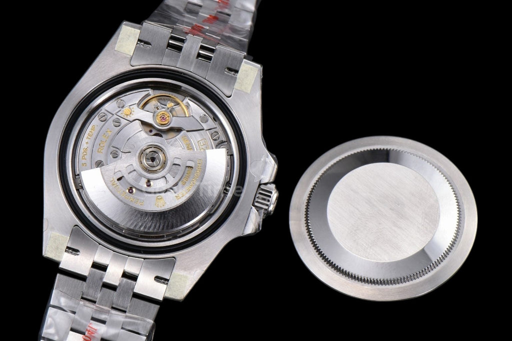 GMT Master II 126710 GRNR 40mm GMF 904L Black/Gray Bezel Black Dial Jubilee Bracelet VR3285