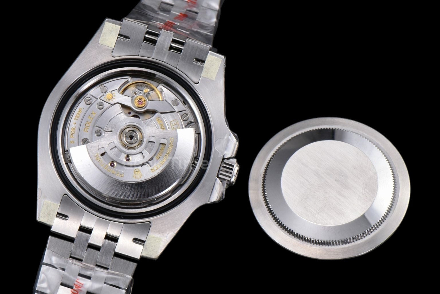 GMT Master II 126710 GRNR 40mm GMF 904L Black/Gray Bezel Black Dial Jubilee Bracelet VR3285