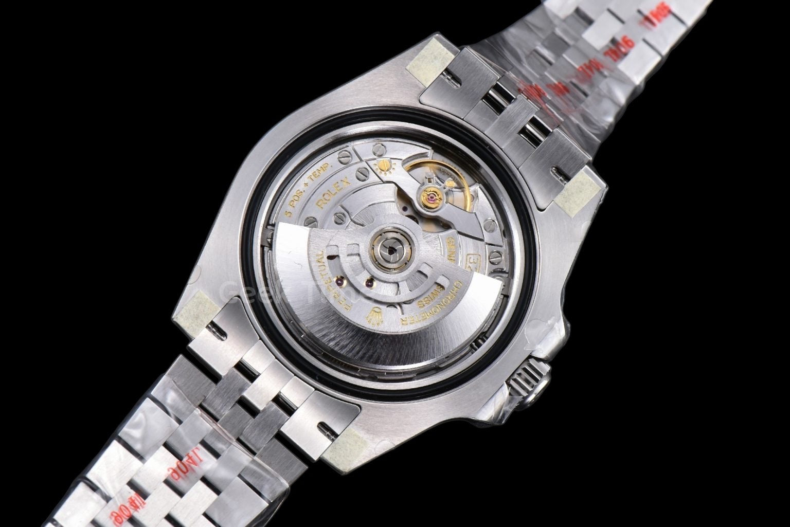 GMT Master II 126710 GRNR 40mm GMF 904L Black/Gray Bezel Black Dial Jubilee Bracelet VR3285