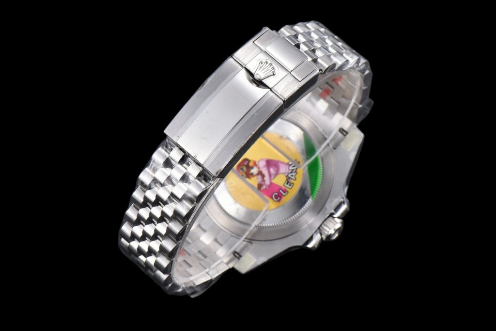 GMT Master II 126710 GRNR 40mm GMF 904L Black/Gray Bezel Black Dial Jubilee Bracelet VR3285