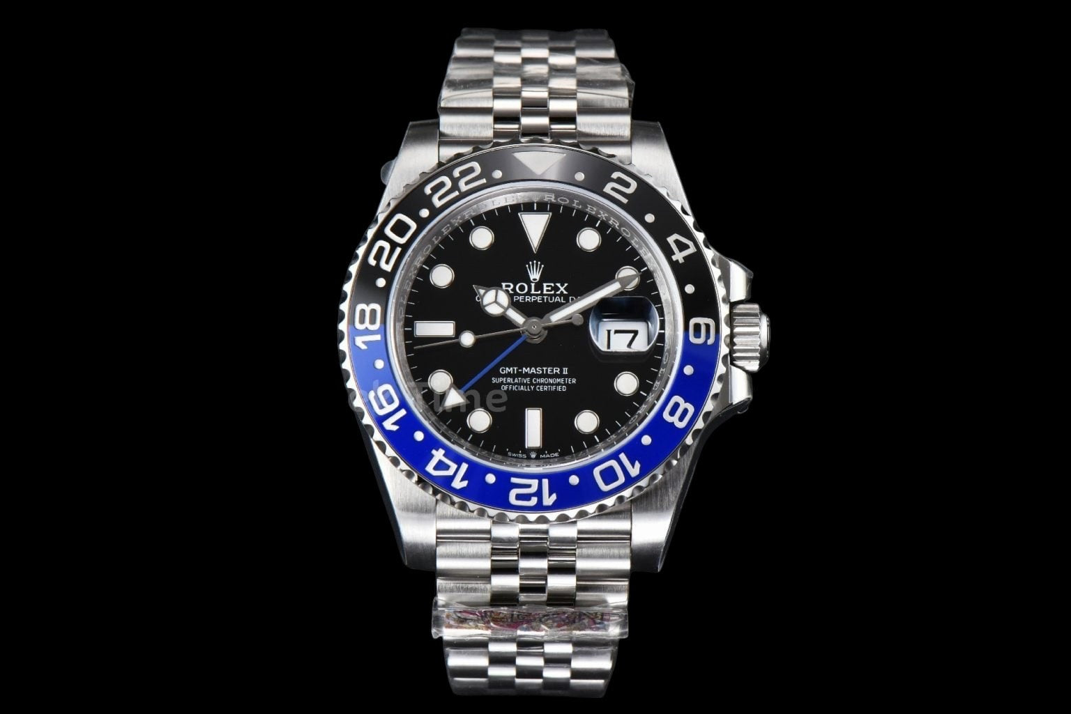 GMT-Master II 126710 BLNR Clean Black/Blue Ceramic Jubilee Bracelet DD3285 V3