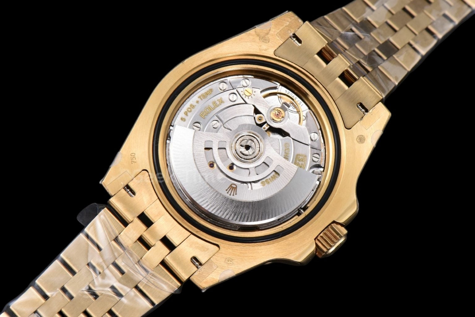 GMT Master II 126718 40mm GMF 904L YG Black Dial YG Jubilee Bracelet SH3285