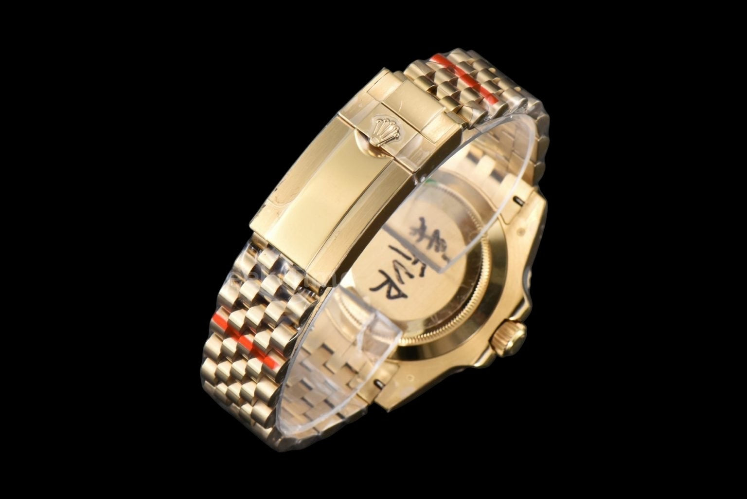 GMT Master II 126718 40mm GMF 904L YG Black Dial YG Jubilee Bracelet SH3285