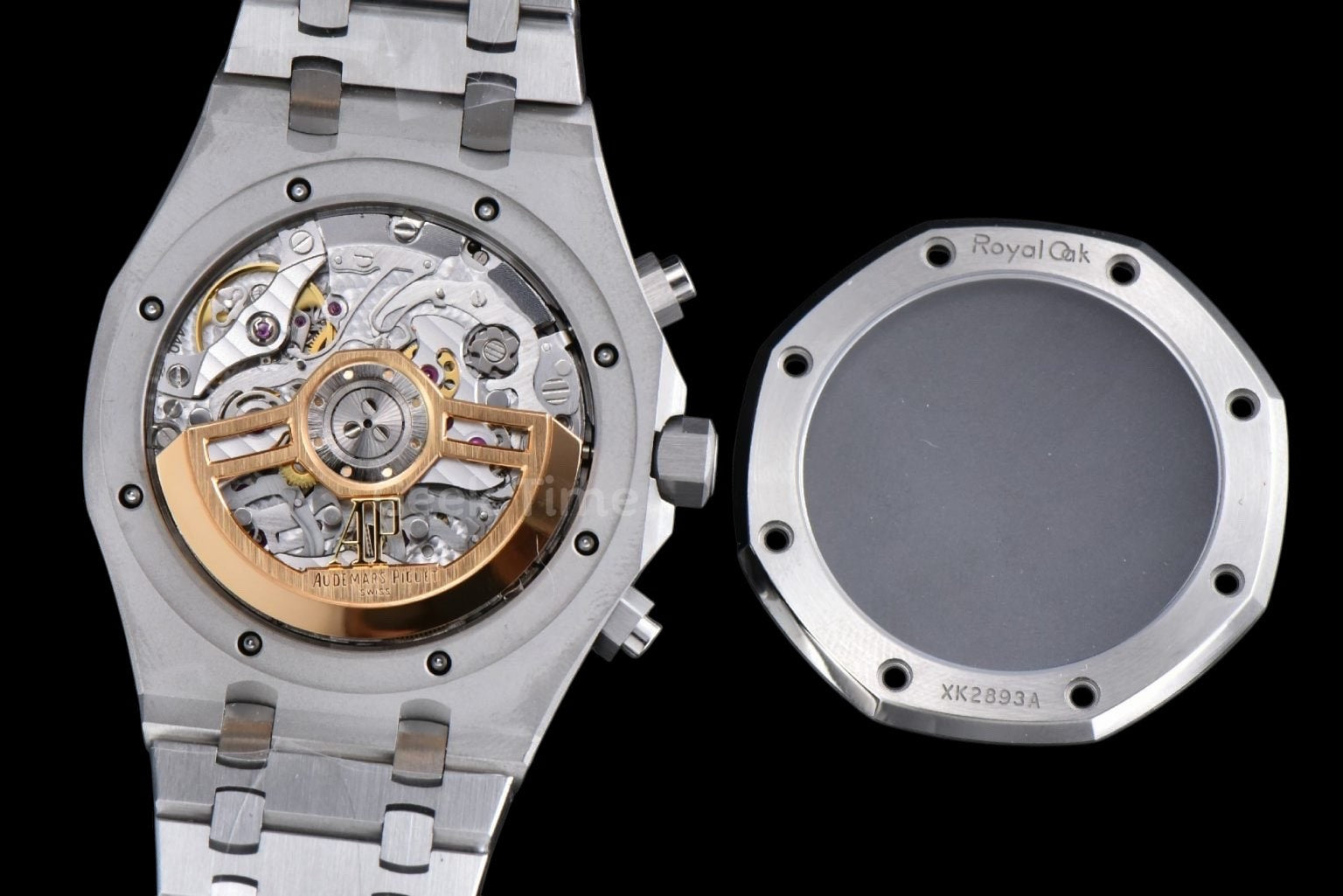 Royal Oak Chronograph 26240 41mm APSF Blue Checkered Blue Subdial SS Bracelet SH4401 V1