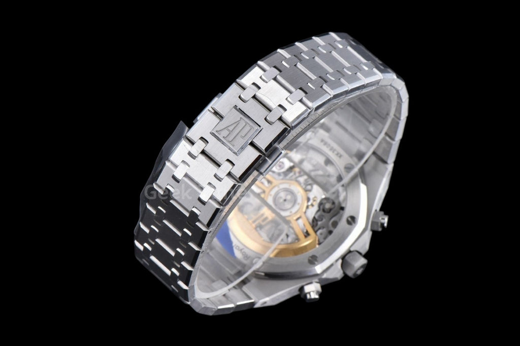 Royal Oak Chronograph 26240 41mm APSF Blue Checkered Blue Subdial SS Bracelet SH4401 V1