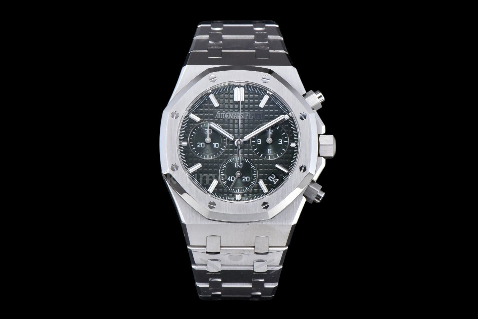 Royal Oak Chronograph 26240 41mm APSF Green Checkered Green Subdial SS Bracelet SH4401 V1