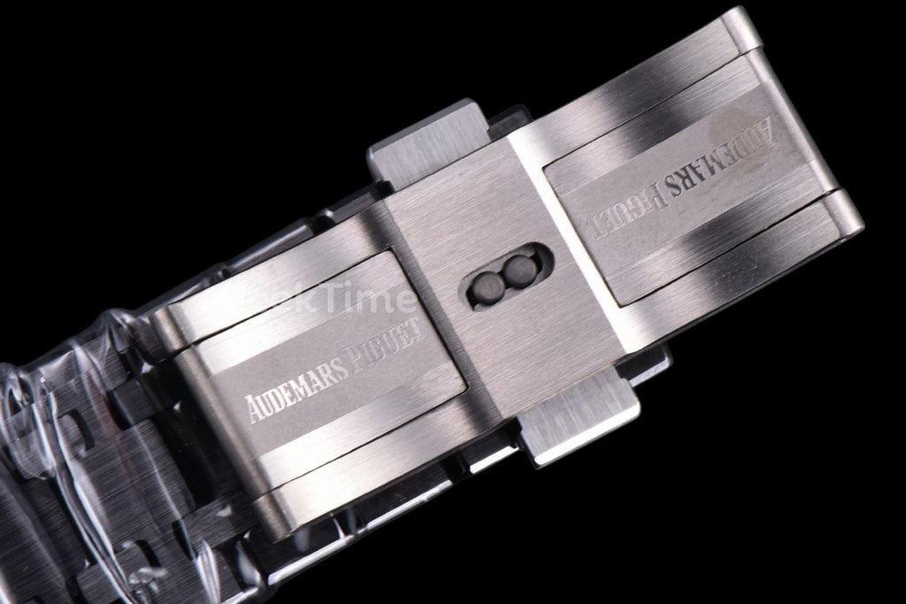 Royal Oak 15416 41mm THBF Skeleton Dial Black Ceramic Case Black Bracelet SA3132