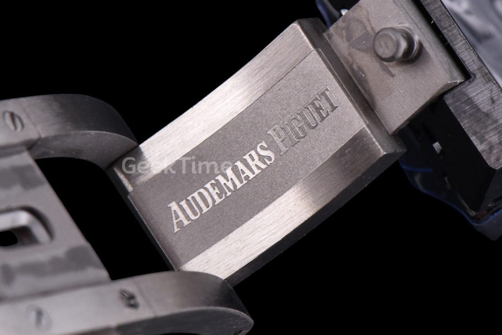 Royal Oak 15416 41mm THBF Skeleton Dial Black Ceramic Case Black Bracelet SA3132