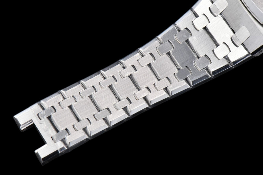 Royal Oak 37mm 15450 ZF Blue Textured Dial SS Bracelet SA3120 Super Clone