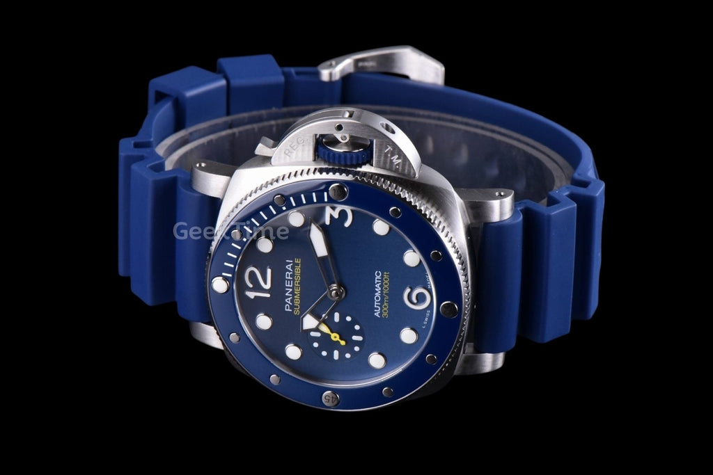 PAM1676 Submersible Mike Horn 44mm VSF Blue Dial