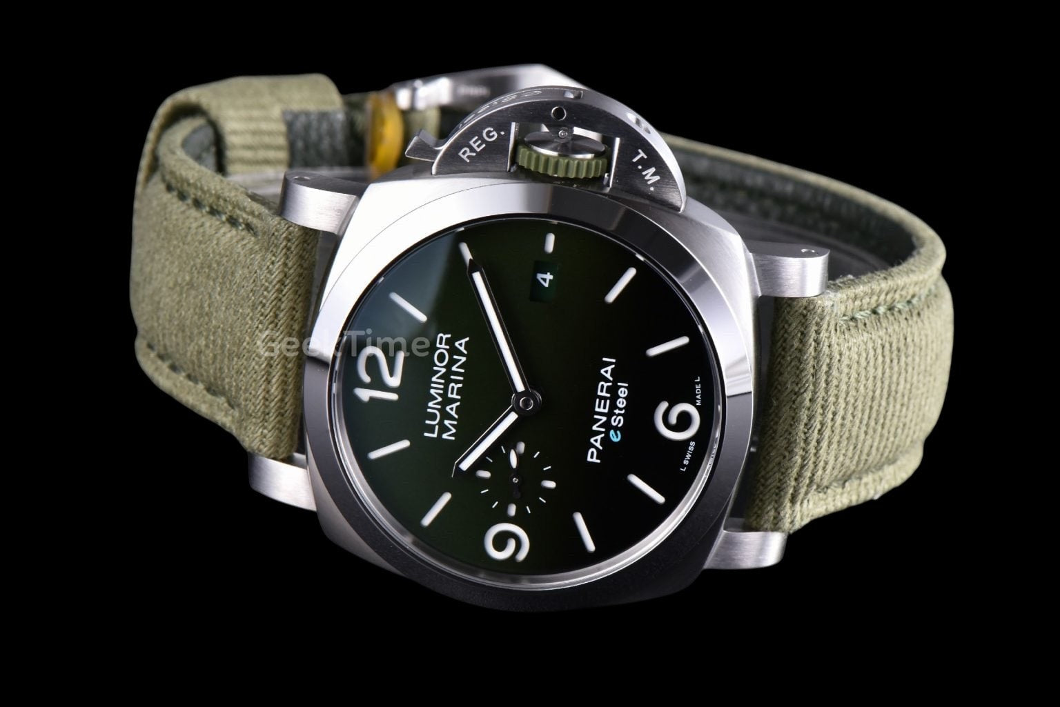 PAM1356 Luminor Marina 44mm VSF Green Dial Green