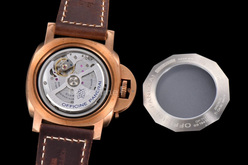 PAM968 47mm Bronzo VSF Brown Ceramic Bezel and Dial Brown