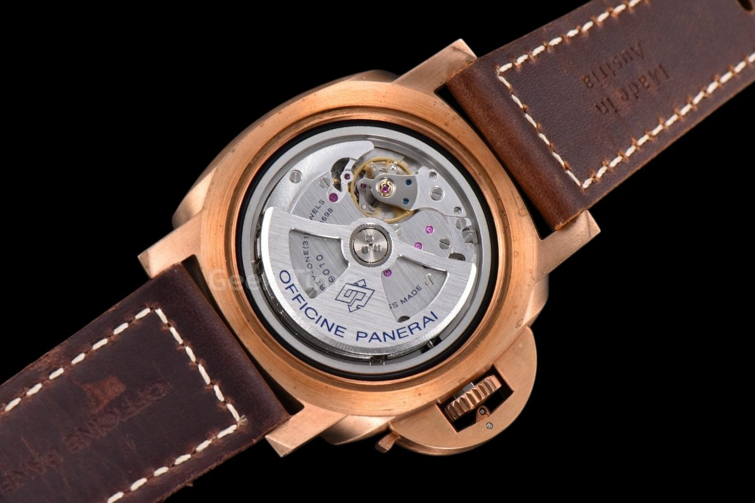 PAM968 47mm Bronzo VSF Brown Ceramic Bezel and Dial Brown