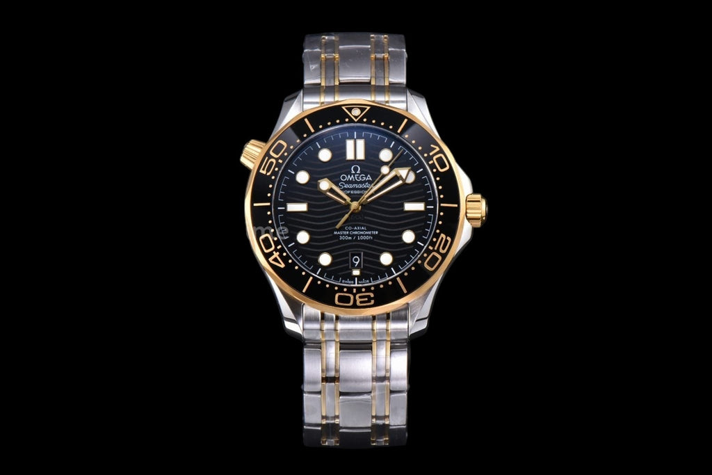 Omega Seamaster Diver 300M 42mm VSF YG/SS Black Dial