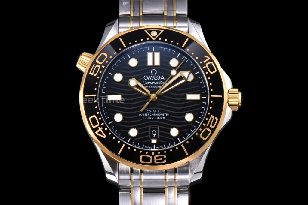 Omega Seamaster Diver 300M 42mm VSF YG/SS Black Dial