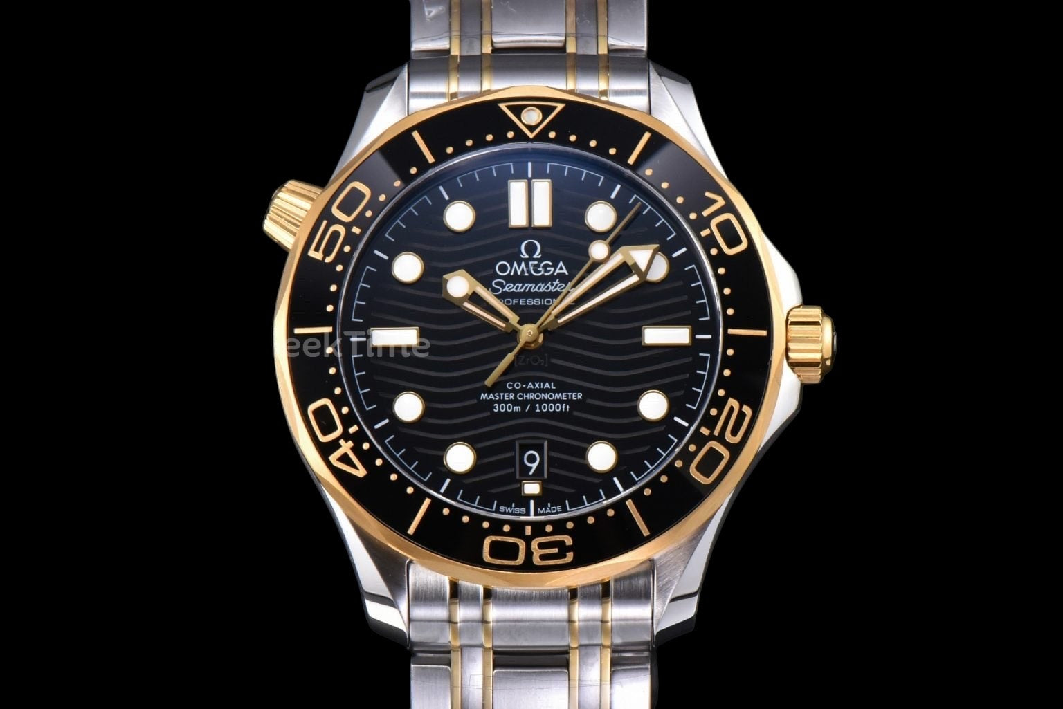 Omega Seamaster Diver 300M 42mm VSF YG/SS Black Dial