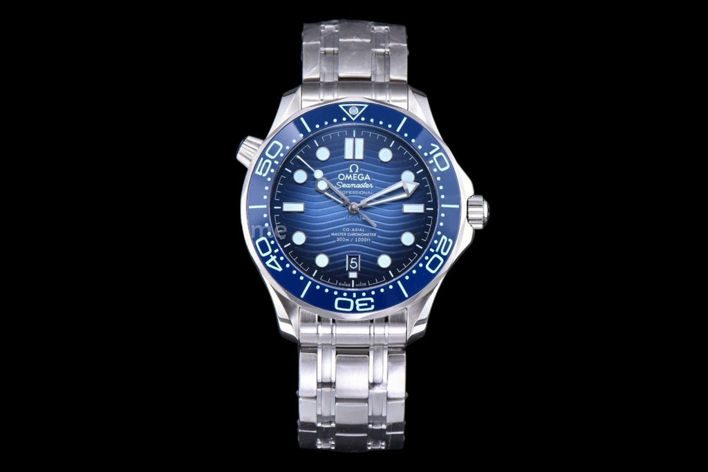 Seamaster Diver 300M 42mm VSF Ice Dial Metal Bracelet And Rubber Strap Clone VS8800 V4