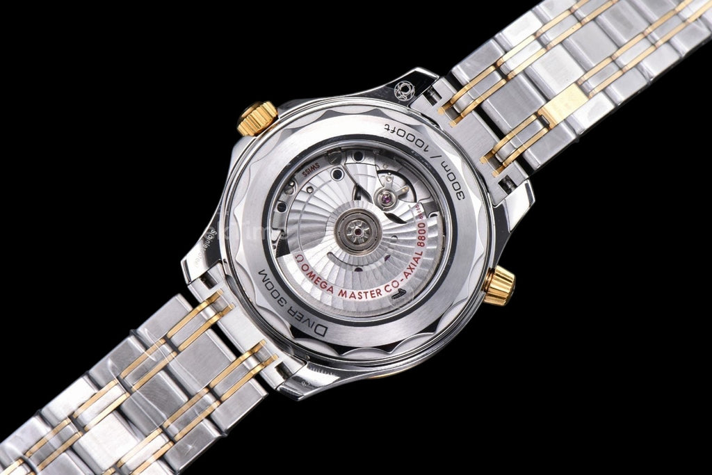 Omega Seamaster Diver 300M 42mm VSF YG/SS Black Dial